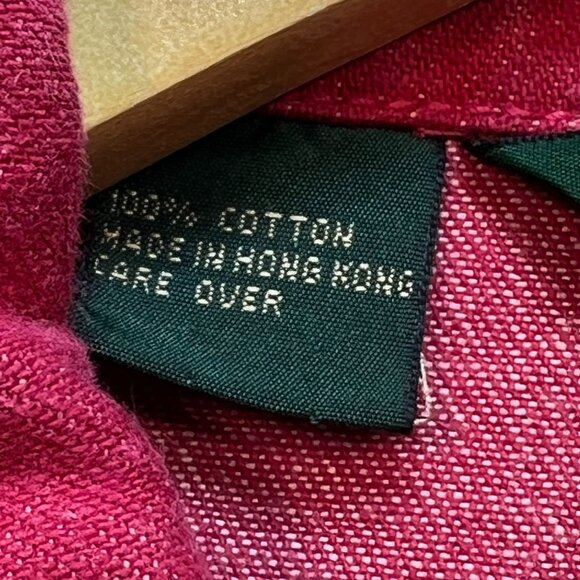 Vintage J. Crew Women's Full Zip Cardigan Jacket Denim Size S Reddish Pink - Picture 3 of 11